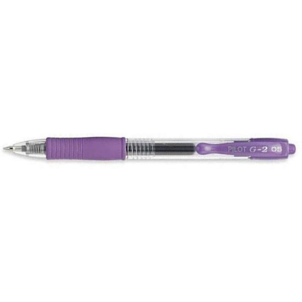 PILOT G2 Retractable Gel Ink Pen Extra Fine 0.5mm Violet