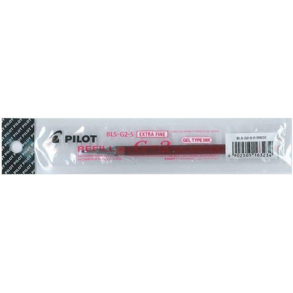 PILOT G2 Extra Fine REFILL Red PILOT G2 Extra Fine REFILL Red