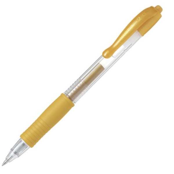 PILOT G2 Retractable Gel Ink Pen Metallic Gold PILOT G2 Retractable Gel Ink Pen Metallic Gold