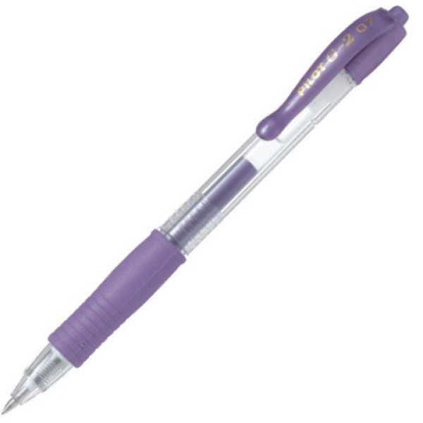 PILOT G2 Retractable Gel Ink Pen Metallic Violet