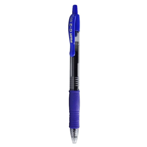 PILOT G2 Retractable Gel Ink Pen Fine 0.7mm Blue PILOT G2 Retractable Gel Ink Pen Fine 0.7mm Blue