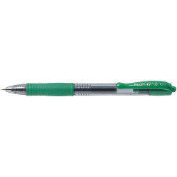 PILOT G2 Retractable Gel Ink Pen Fine 0.7mm Green