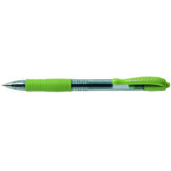 PILOT G2 Retractable Gel Ink Pen Fine 0.7mm Lime Green