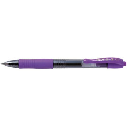 PILOT G2 Retractable Gel Ink Pen Fine 0.7mm Violet