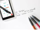 PILOT G2 Stylus Retractable Gel Rollerball Pen Red Barrel - Black ink
