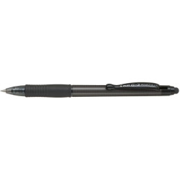 PILOT G2 Stylus Retractable Gel Rollerball Pen GREY Barrel - Black ink