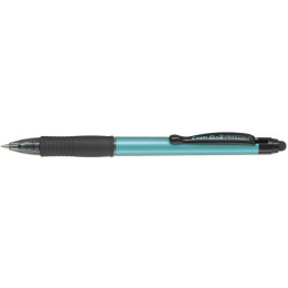 PILOT G2 Stylus Retractable Gel Rollerball Pen Light Blue Barrel - Black ink
