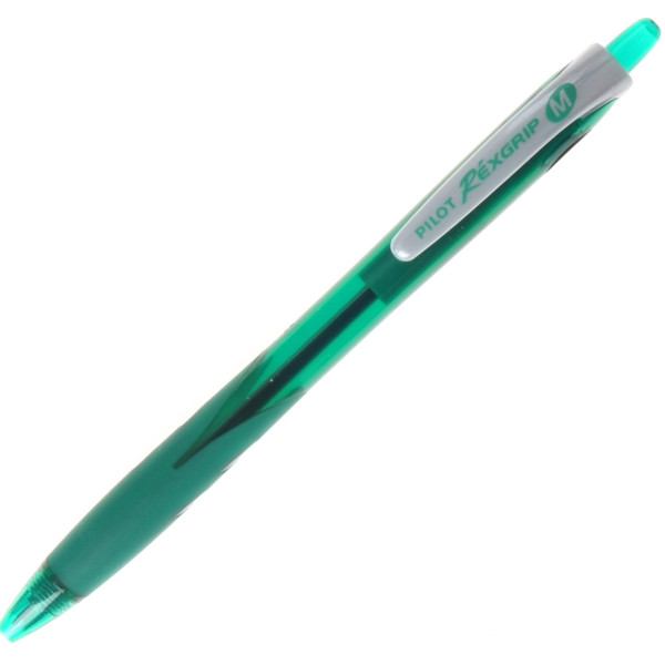 Pilot Rexgrip Medium Ballpoint Pen Green