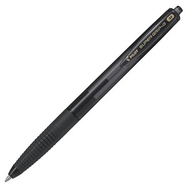 Pilot Super Grip G Retractable Medium Ballpoint Pen Black