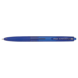Pilot Super Grip G Retractable Medium Ballpoint Pen Blue