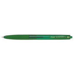 Pilot Super Grip G Retractable Medium Ballpoint Pen Green
