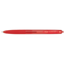Pilot Super Grip G Retractable Medium Ballpoint Pen Red