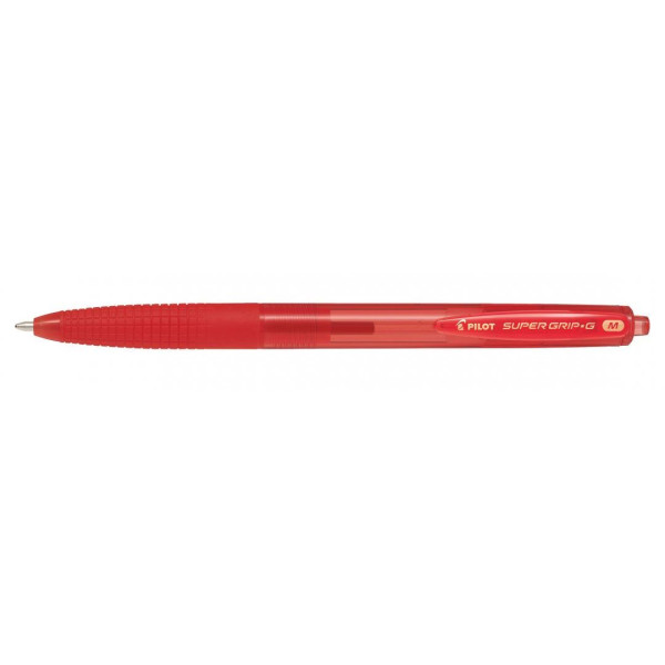 Pilot Super Grip G Retractable Medium Ballpoint Pen Red Pilot Super Grip G Retractable Medium Ballpoint Pen Red