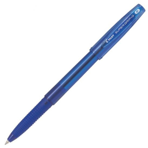 Pilot Super Grip G Fine Ballpoint Pen Blue