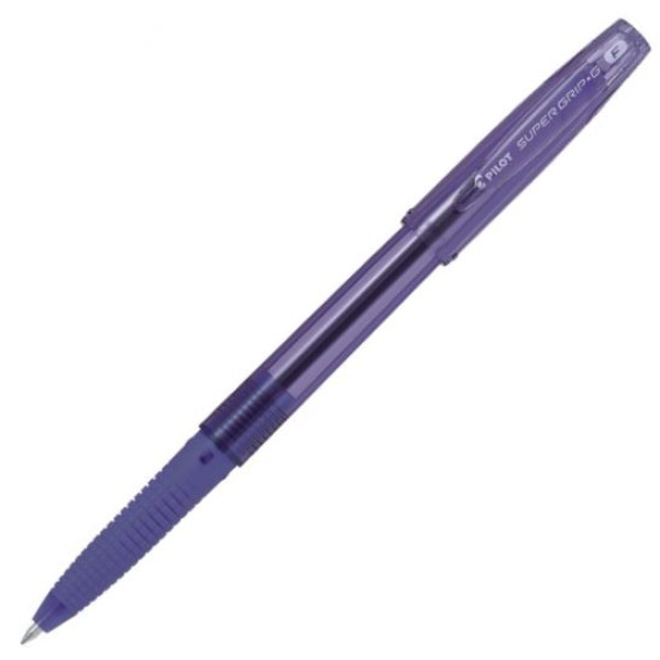 Pilot Super Grip G Fine Ballpoint Pen Violet