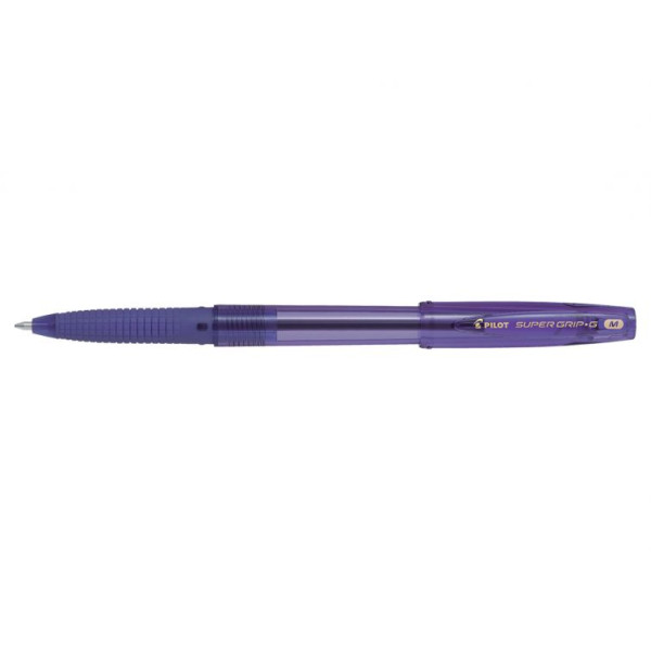 Pilot Super Grip G Medium Ballpoint Pen Violet