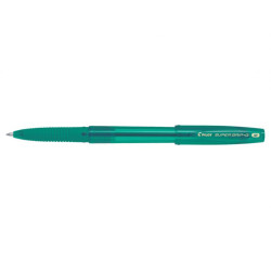 Pilot Super Grip G Medium Ballpoint Pen Peacock Green