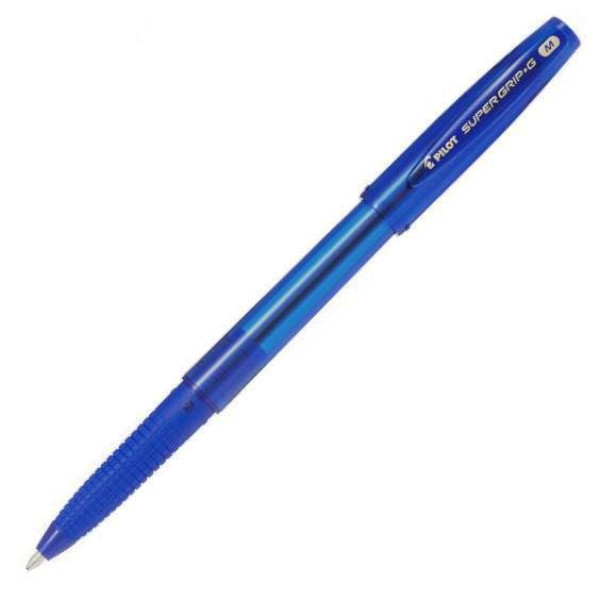 Pilot Super Grip G Medium Ballpoint Pen Blue Pilot Super Grip G Medium Ballpoint Pen Blue