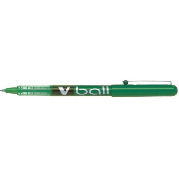 PILOT V-Ball Rollerball Pen Fine Green PILOT V-Ball Rollerball Pen Fine Green