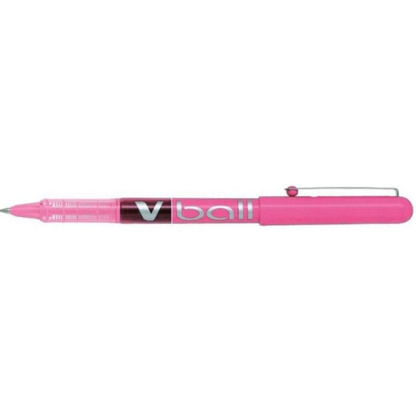 PILOT V-Ball Rollerball Pen Fine Pink