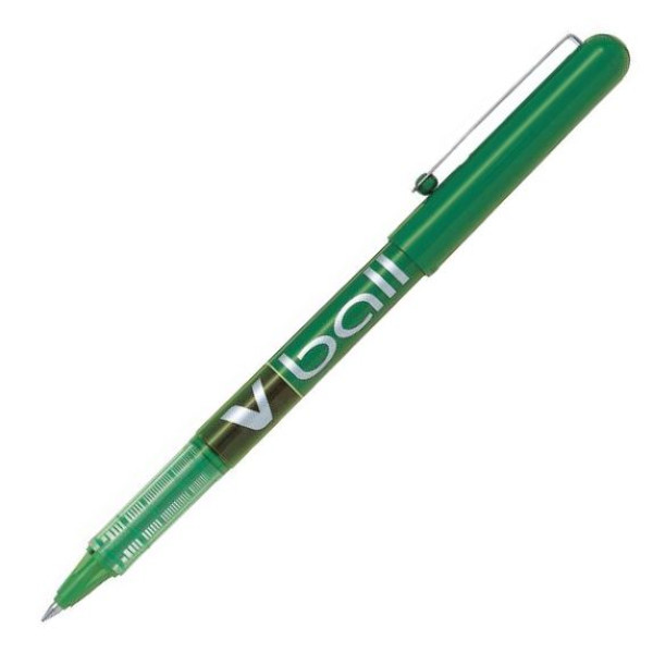 PILOT V-Ball Rollerball Pen Fine Green PILOT V-Ball Rollerball Pen Fine Green