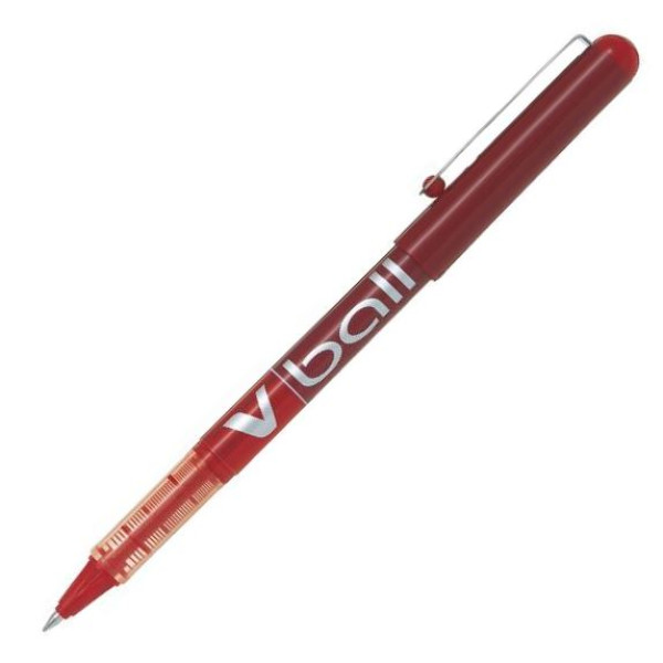 PILOT V-Ball Rollerball Pen Fine Red