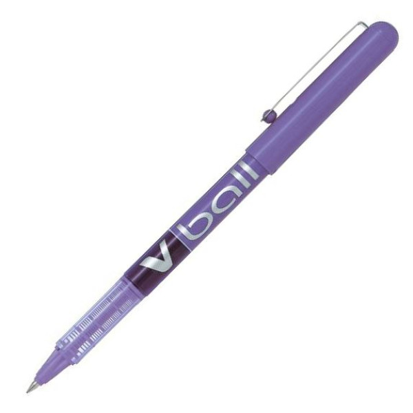 PILOT V-Ball Rollerball Pen Fine Violet