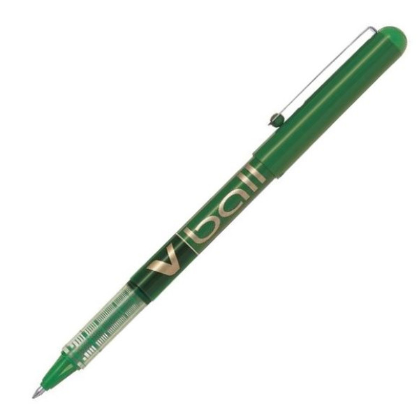 PILOT V-Ball Rollerball Pen Medium Green