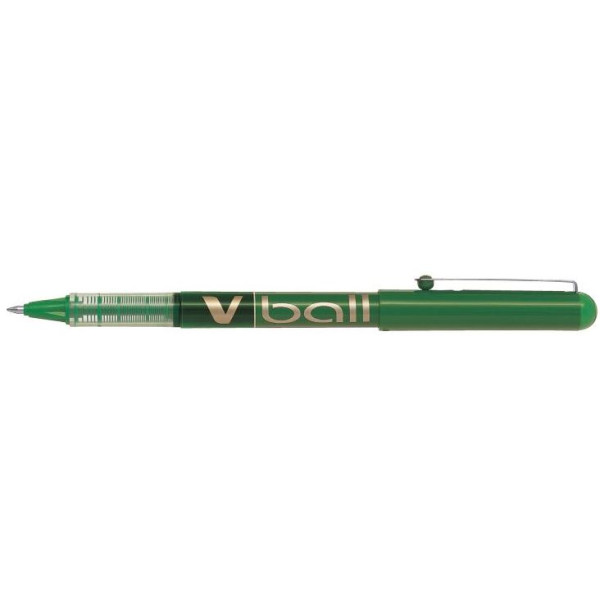 PILOT V-Ball Rollerball Pen Medium Green