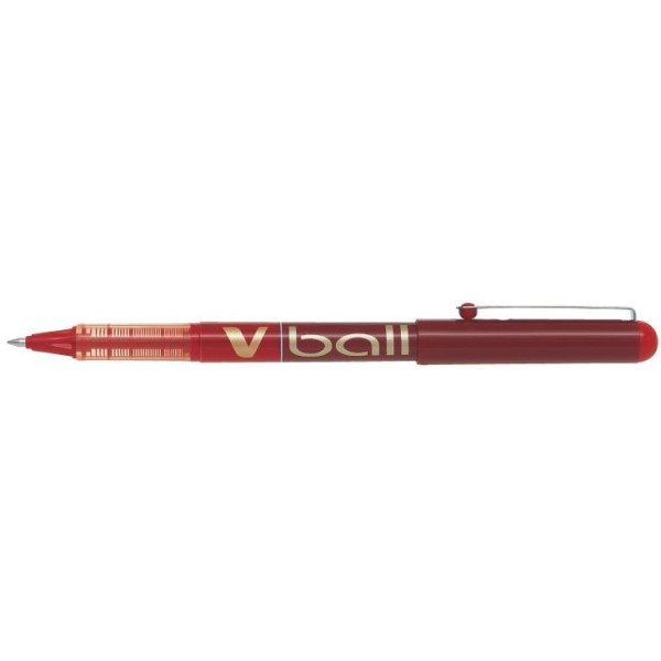 PILOT V-Ball Rollerball Pen Medium Red