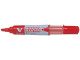 Pilot V Board Master Chisel Point Marker Red Refillable