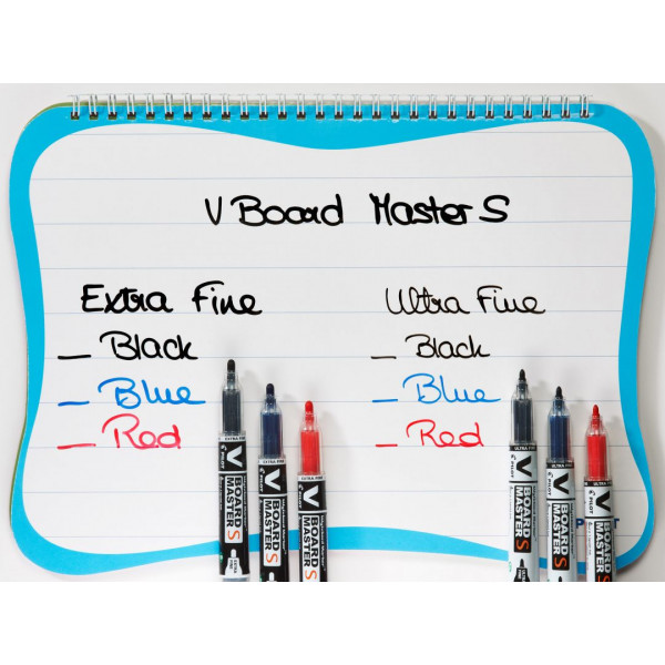 PILOT V BOARD MASTER SLIM ULTRA FINE WHITEBOARD MARKERS Wallet 3 PILOT V BOARD MASTER SLIM ULTRA FINE WHITEBOARD MARKERS Wallet 3