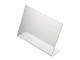 PARROT Single-Sided Acrylic Menu Holder A4 - Landscape - Box of 5