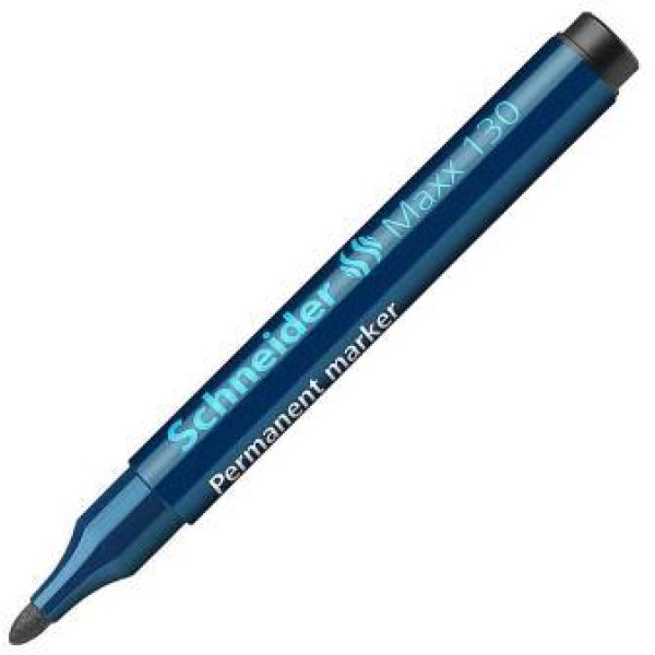 Schneider Maxx 130 Bullet Tip Permanent Marker - Black Schneider Maxx 130 Bullet Tip Permanent Marker - Black