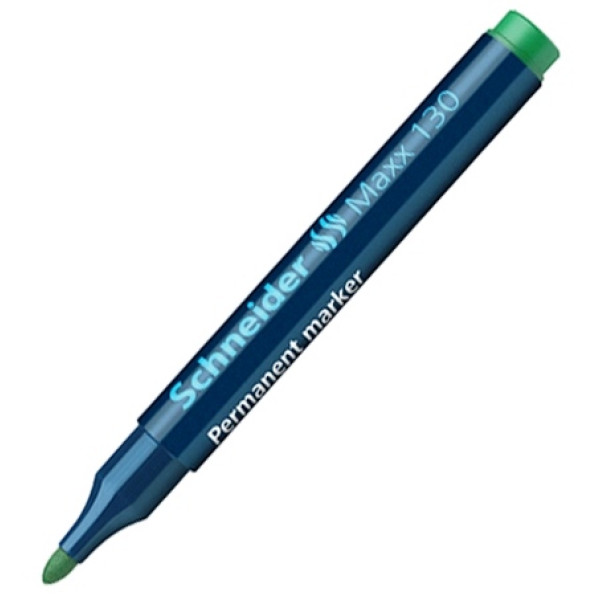 Schneider Maxx 130 Bullet Tip Permanent Marker - Green Schneider Maxx 130 Bullet Tip Permanent Marker - Green