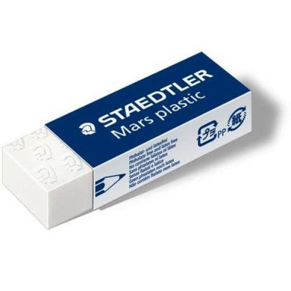 STAEDTLER Mars Plastic Eraser - Large STAEDTLER Mars Plastic Eraser - Large