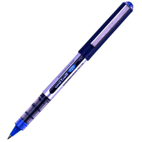 UNI-Ball Eye Micro Ub150 Rollerball Pen Blue UNI-Ball Eye Micro Ub150 Rollerball Pen Blue