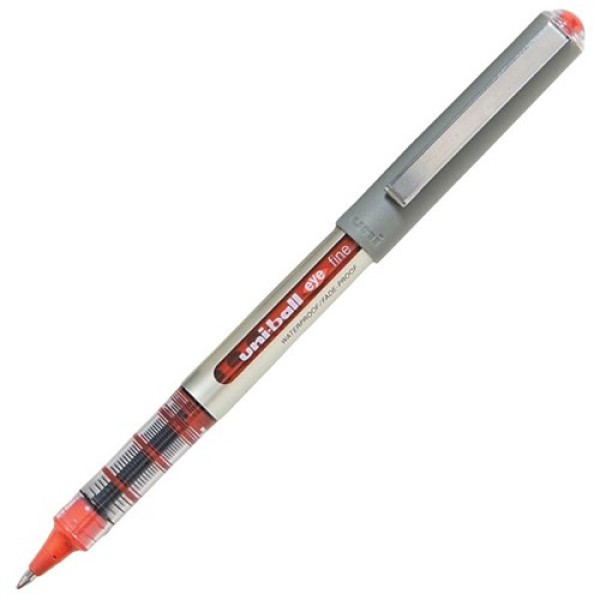 UNI-Ball Eye Fine Ub157 Rollerball Pen Red