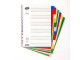 BANTEX A4 PP 12-Tab Index Dividers - Not Printed