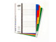 BANTEX A4 PP 1-5 Numbered Index Dividers - Printed