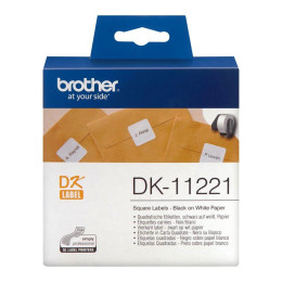 Brother DK11221 Square Labels 23mm