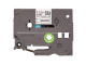 BROTHER TZE HS-231 Heat Shrink Tube Tape Black on White - 11.2mm BROTHER TZE HS-231 Heat Shrink Tube Tape Black on White - 11.2mm