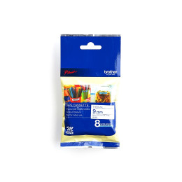 Brother MK223B Labelling Tape 9mm Blue On White