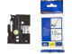 Brother TZe-FX231 Labelling Tape 12mm Black On White Flexible