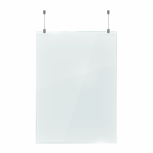 Hanging Protective Screen (1250 X 900 X 2mm - Including Hanging Kit)