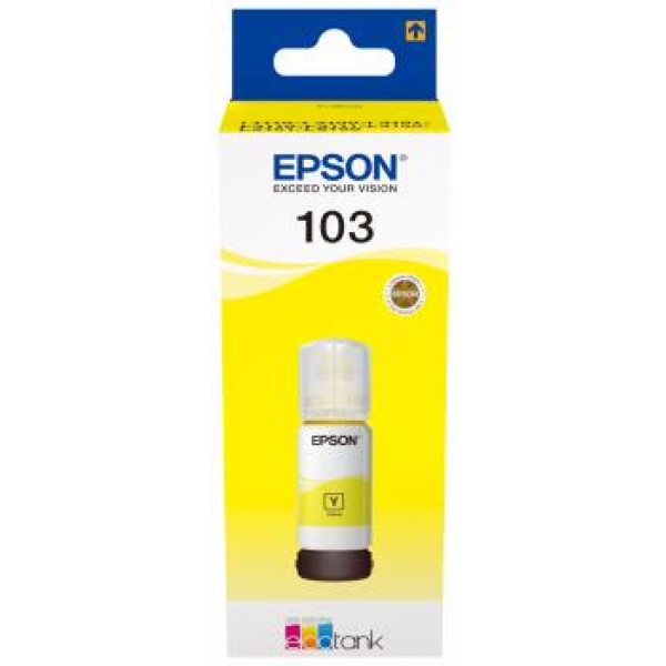 EPSON 103 Ecotank Ink bottle 65ml - Yellow EPSON 103 Ecotank Ink bottle 65ml - Yellow