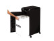 Fellowes AutoMax 600M P-5 micro-cut auto feed shredder front angled view