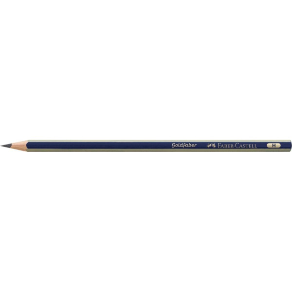 Faber-Castell Goldfaber 1221 Graphite Pencil - H Faber-Castell Goldfaber 1221 Graphite Pencil - H