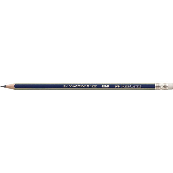 Faber-Castell Goldfaber graphite pencil with eraser - HB Faber-Castell Goldfaber graphite pencil with eraser - HB