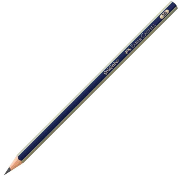 Faber-Castell Goldfaber 1221 Graphite Pencil - 5B Faber-Castell Goldfaber 1221 Graphite Pencil - 5B